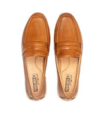 PIKOLINOS Loafers Leather Almeria for Woman Brandy