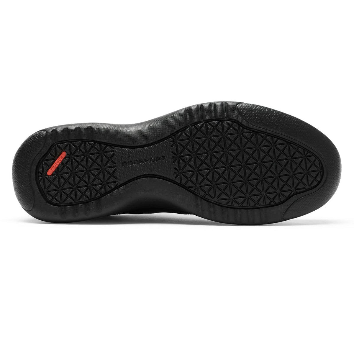 Rockport Men's Metro Path Blucher Walking Shoe, Black Leather, 10