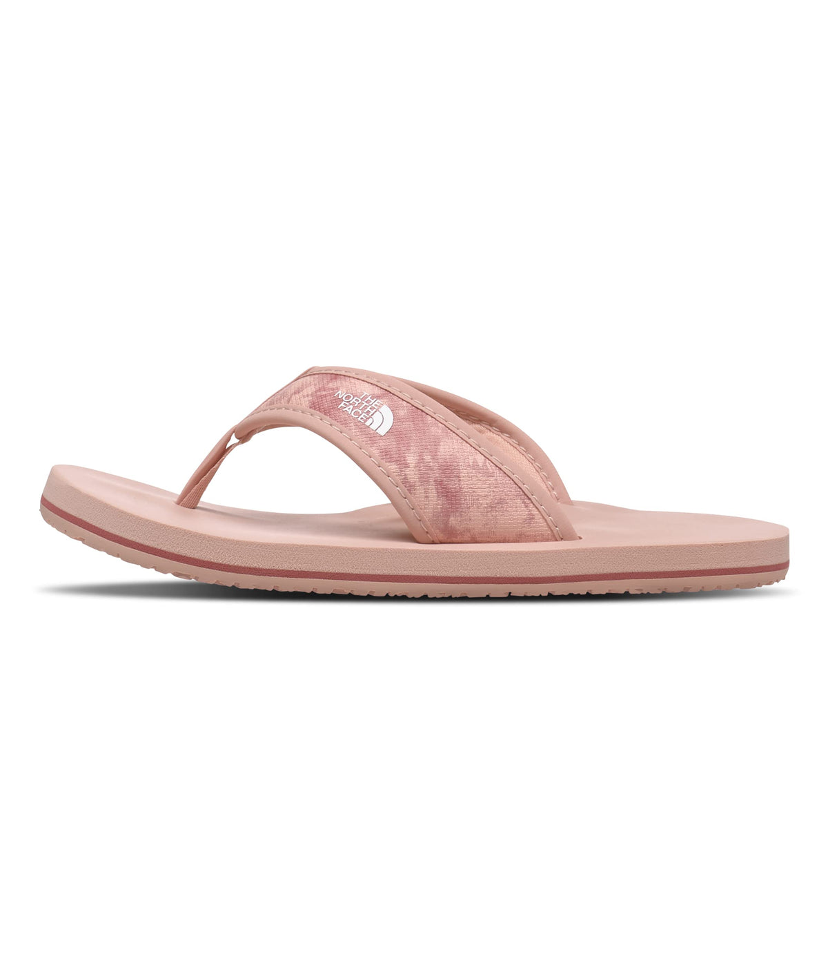 THE NORTH FACE Base Camp Flip-Flop (Toddler/Little Kid/Big Kid) Evening Sand Pink/Slate Rose Dye Texture Small Print 11 Little Kid M