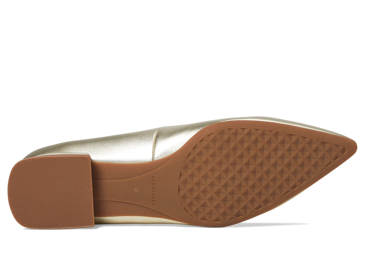 Aerosoles Illia Gold Metallic 6 B (M)