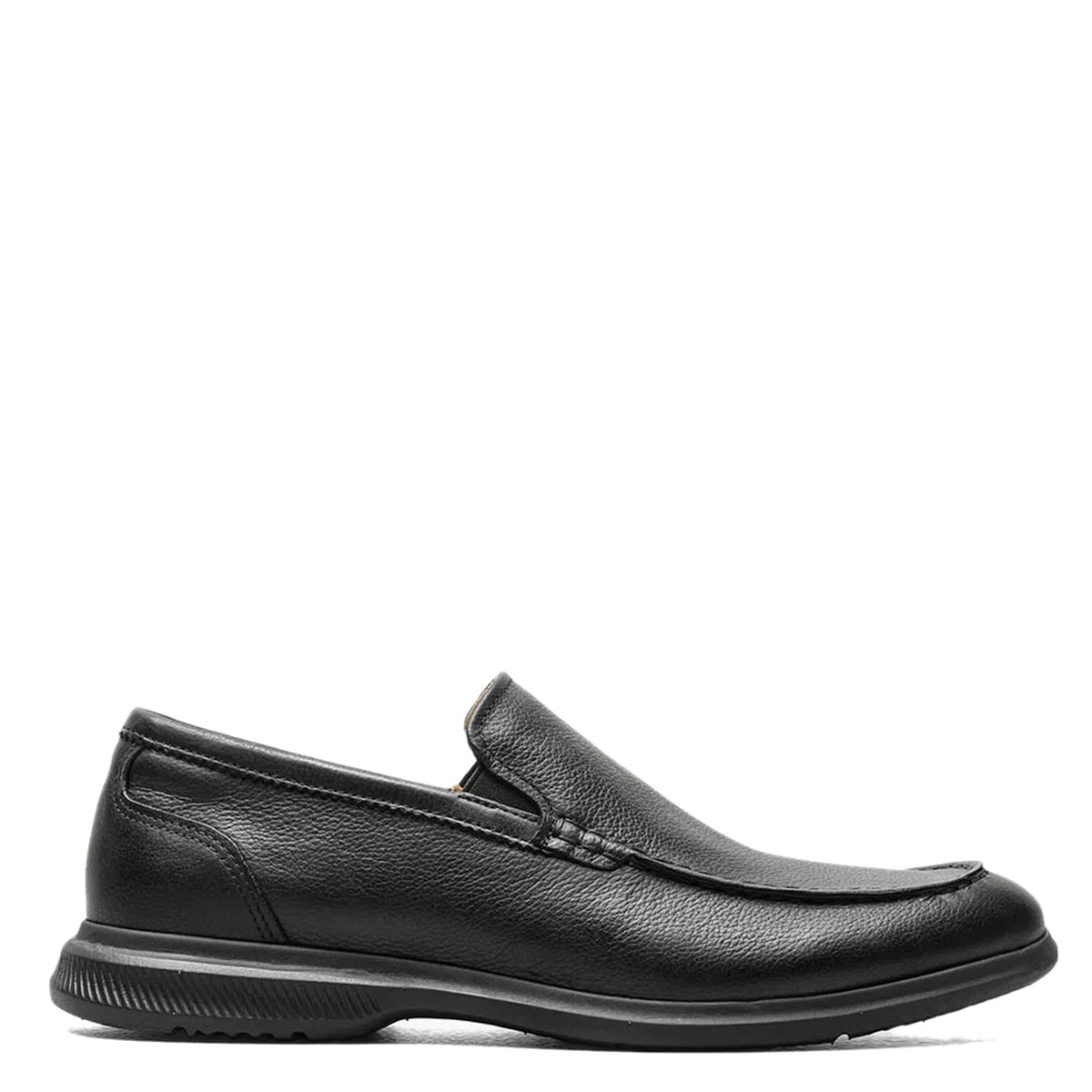 Florsheim Hamptons Moc Toe Venetian Loafer Black Smooth 14 M (D)