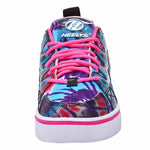 HEELYS Girls' Tracer Skate Sneaker Blu/Pnk/Td 2 Medium US