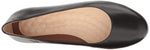 Walking Cradles Women's Bronwyn Flat, Black, 7 W US