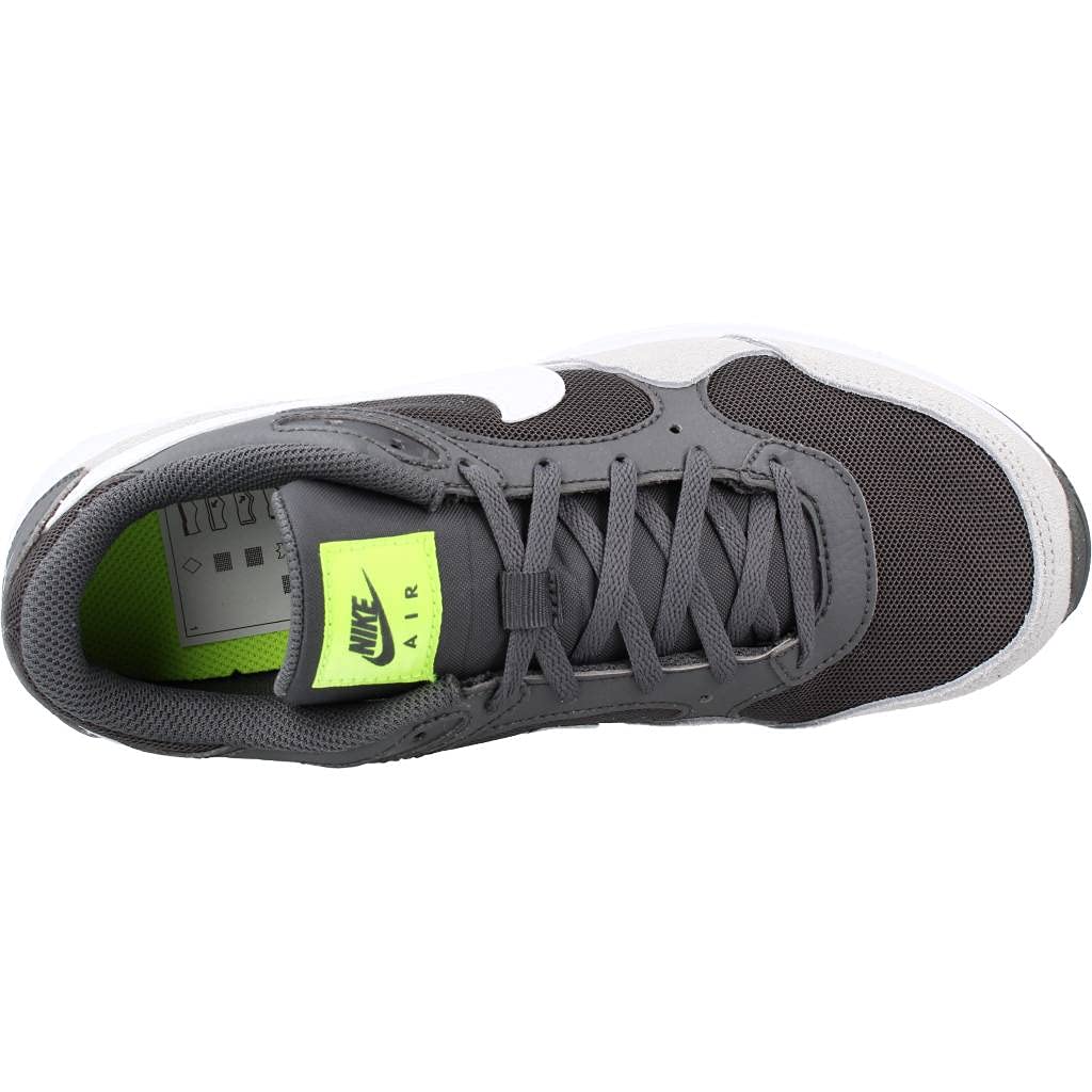 Nike Boy's Air Max SC Shoe, White, University Red, 4 Big Kid