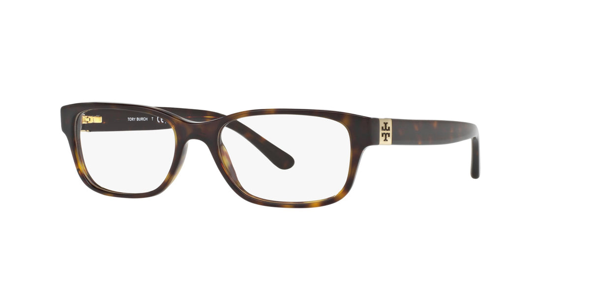 Tory Burch TY2067 Eyeglass Frames 1378-52 - Dark Tortoise TY2067-1378-52