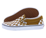 Vans Women's U Classic Slip-On Sneakers, FatalFloralGoldenBrown, 6.5 Medium US