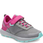 Merrell Girl's Morphisis (Little Kid/Big Kid) Grey/Pink 4.5 Big Kid M