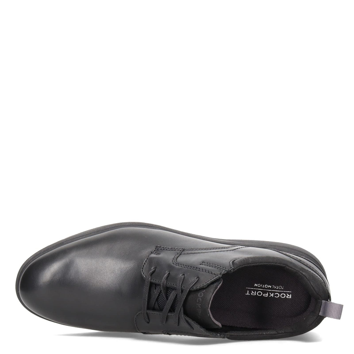 Rockport Men's Total Motion City Plain Toe Sneaker, Black, 8