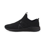 PUMA Womens Better Foam Prowl Slip On Cross Trainer, PUMA Womens Black-PUMA Womens Black, 6.5