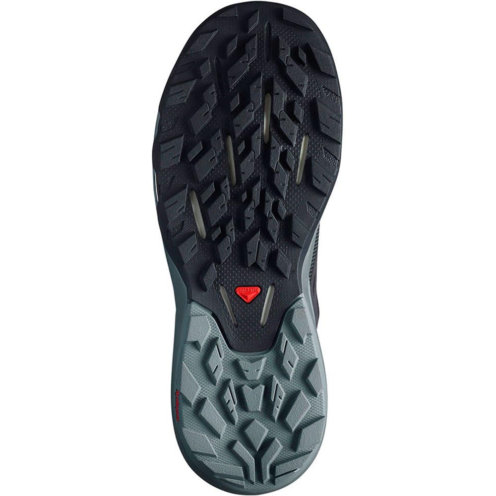 Salomon Women's OUTPULSE Gore-Tex Hiking Shoes for Women, Black/Stormy Weather/Vanilla Ice, 10.5