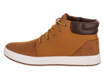 Timberland Mens Davis Square Mixed-Media Chukka Wheat Nubuck/Cordura Boot - 8