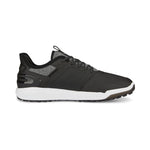 PUMA Golf Men's Ignite Elevate Golf Shoe, Puma Black-Puma Silver, 14