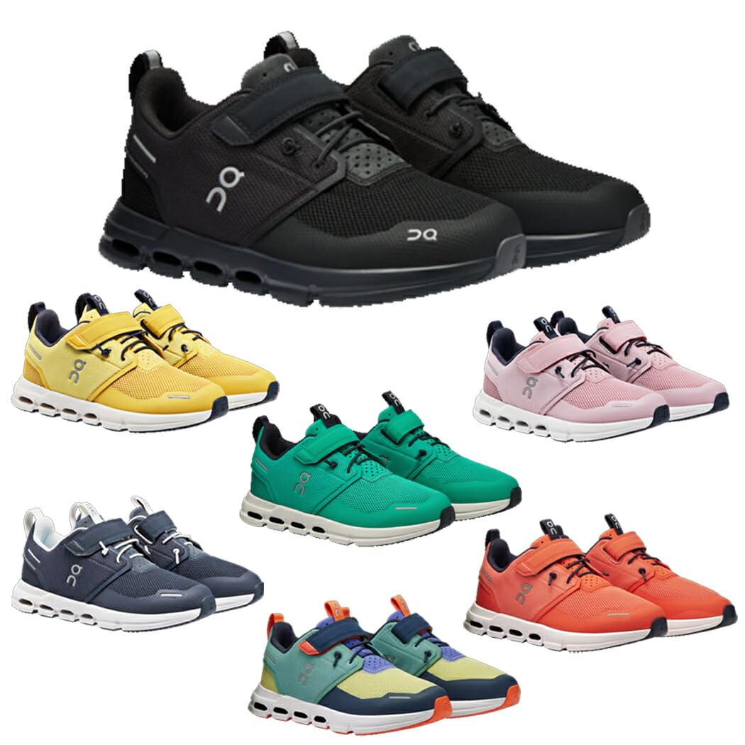 On Kids Cloud Play (Little Sneaker, Green/Acacia, 12 US Unisex