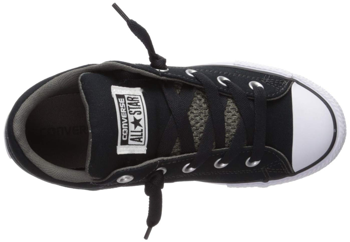 Converse Kids Boy's Chuck Taylor® All Star® High Street Slip (Little Kid/Big Kid) Black 3 Little Kid M