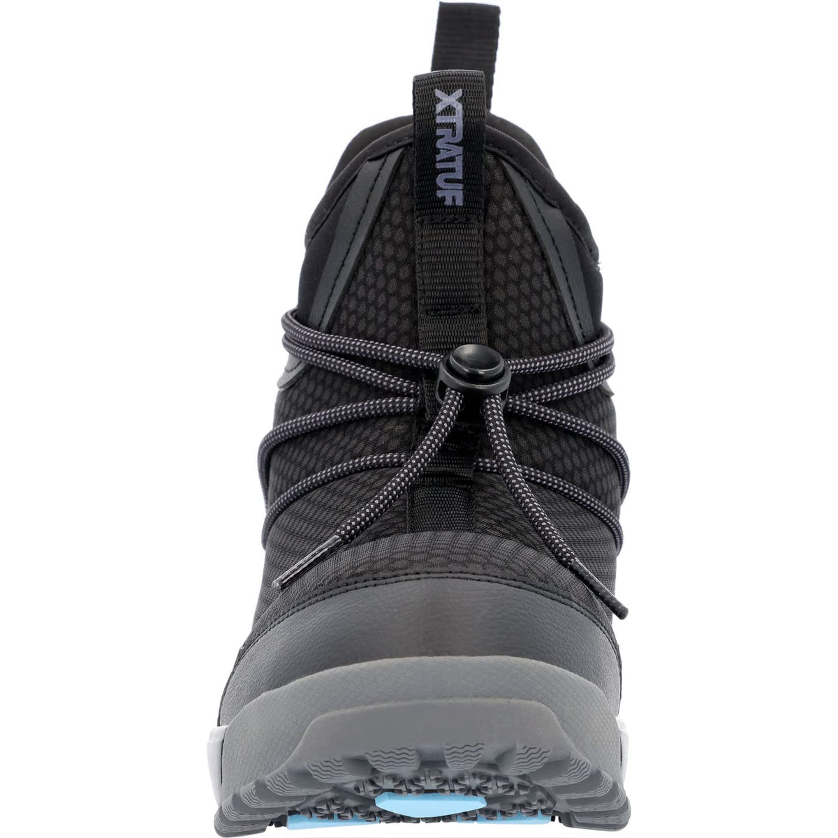 Xtratuf Women's Ice 6 Inch Nylon Ankle Deck Boot, Black, Size 7