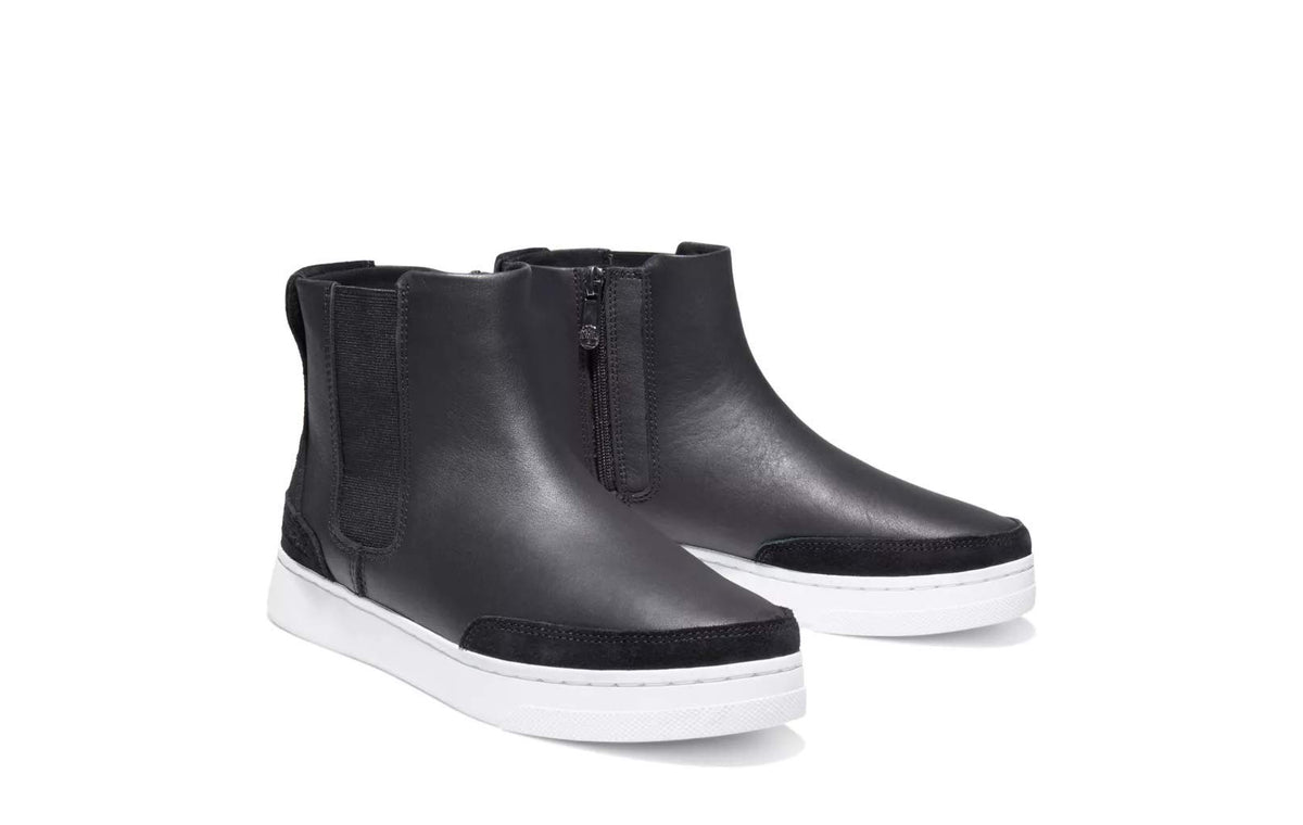 Timberland Atlanta Green Chelsea Side Zip Black Full Grain 7 B (M)