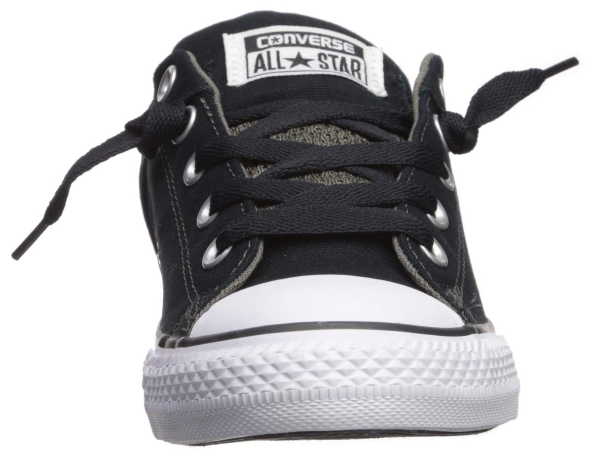 Converse Kids Boy's Chuck Taylor® All Star® High Street Slip (Little Kid/Big Kid) Black 3 Little Kid M