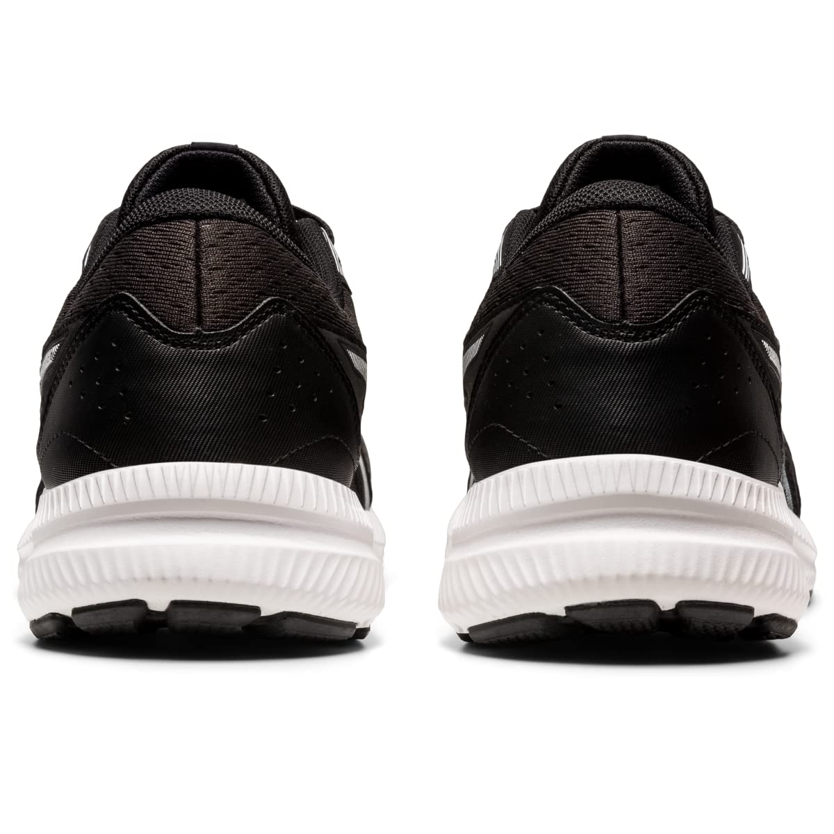 ASICS Men's Gel-Contend 8 Running Shoes, 7, Black/White