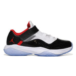 Jordan 11 CMFT Low (Little Kid) White/University Red/Black 2 Little Kid M