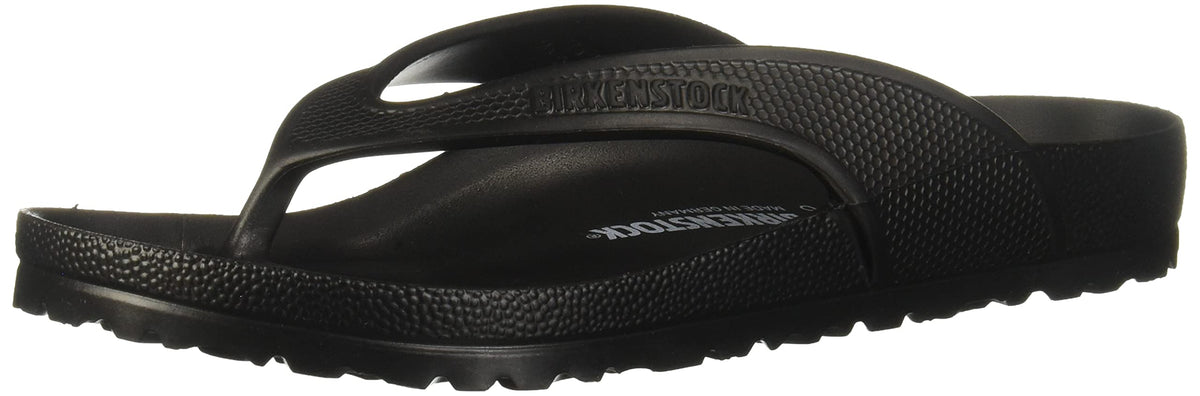 Birkenstock Unisex Flip Flop Sandal, Black, 11 US Women