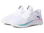 PUMA Girl's Softride Sophia (Big Kid) White Black 4.5 Big Kid M