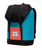 Herschel Supply Co. Retreat Blue Bird/Black/Emberglow One Size