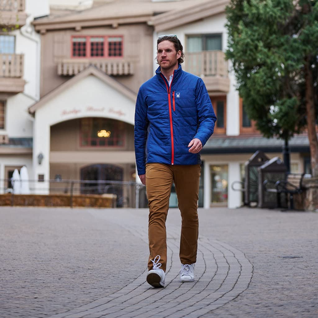 Spyder Glissade Hybrid Insulator Jacket Abyss Volcano SM