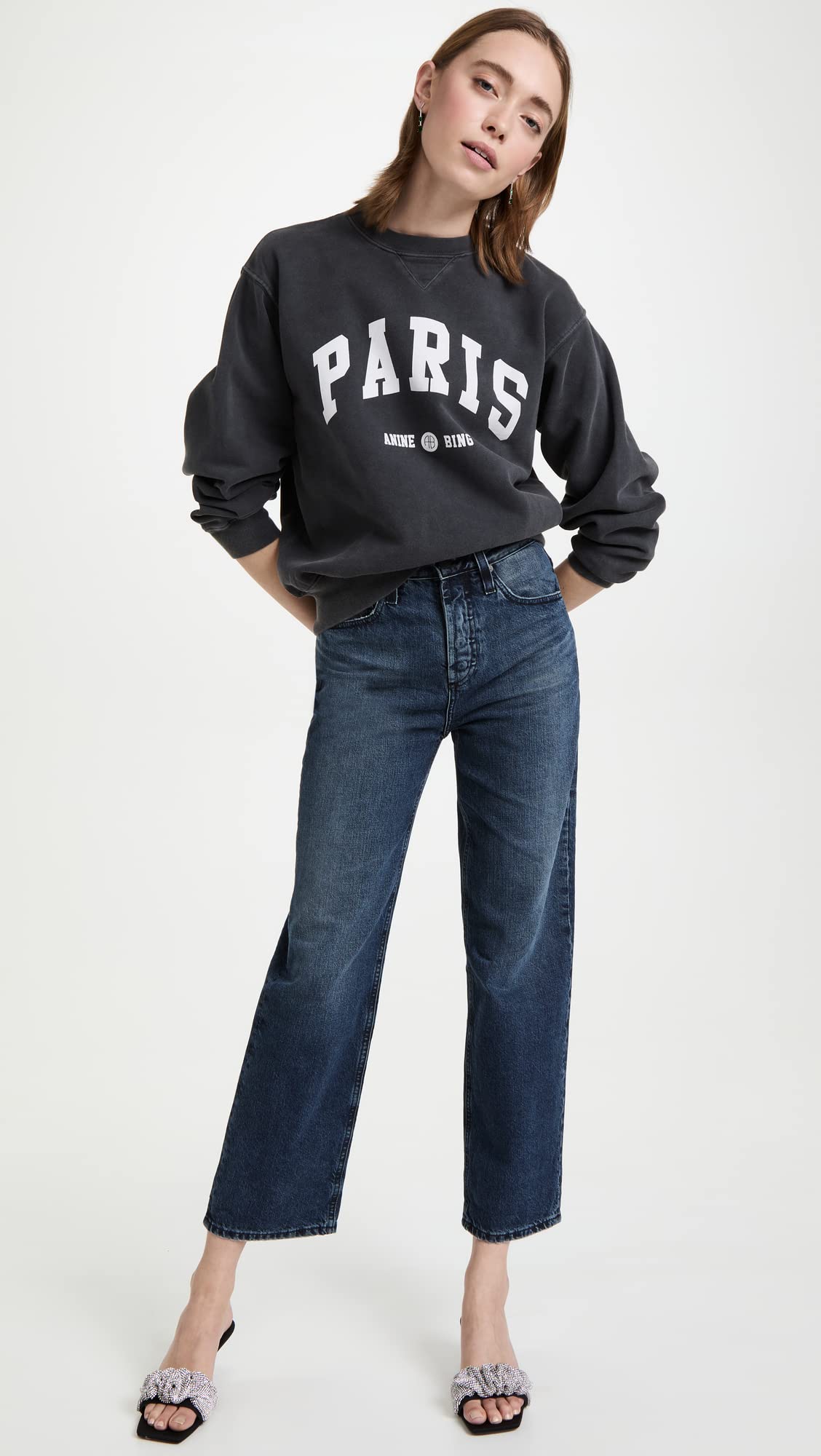 AG Adriano Goldschmied Women's Knoxx Baggy Boyfriend Jeans, 13 Years Academy, 27