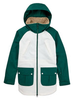 Burton Women's Standard Prowess Jacket, Botanical Garden/Stout White, Medium