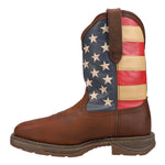 Durango Men's DB020 Western Boot, Dark Brown and Union Flag, 11.5 W US