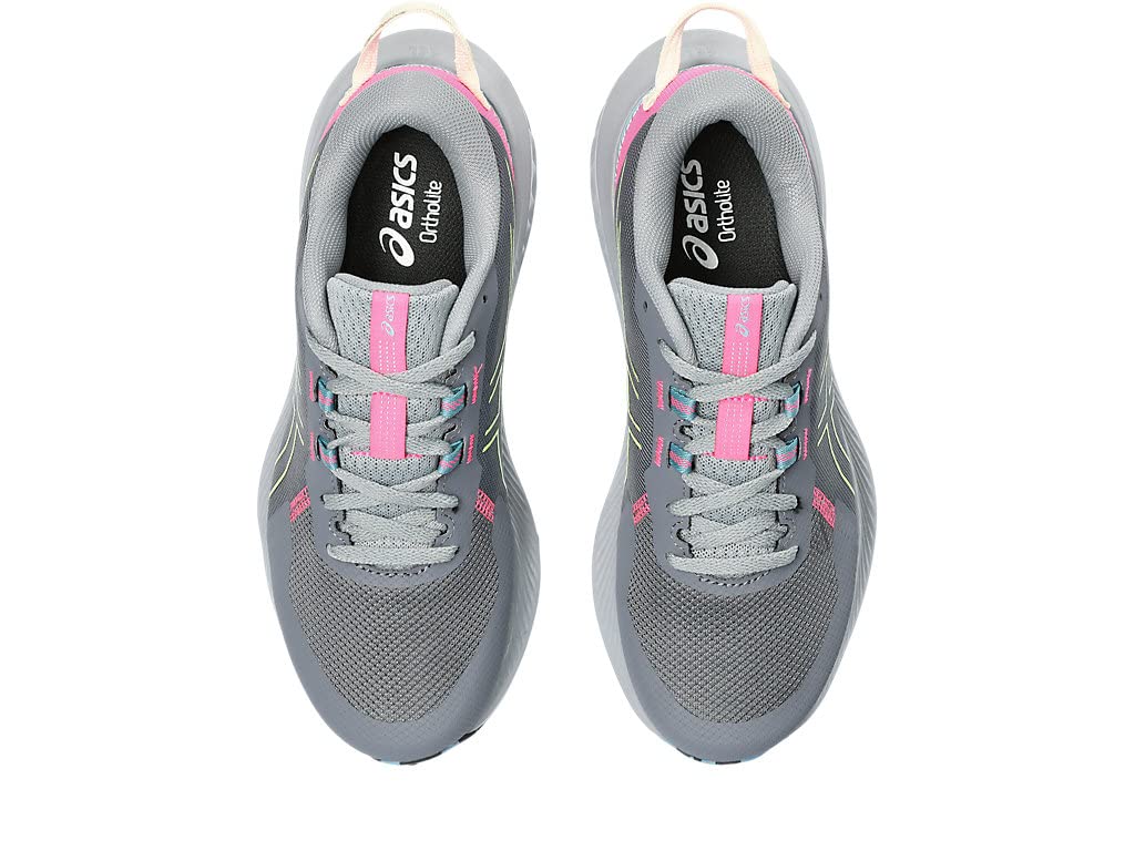 ASICS® Gel-Excite® Trail 2 Lace-up Sneakers for Women - Blended Fabric Construction – Ortholite™ Metropolis/Lime Green 10.5 B - Medium