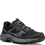 Saucony Men's Excursion Tr16 Discontinued Trail Running Shoe, Black/Charcoal, 12.5