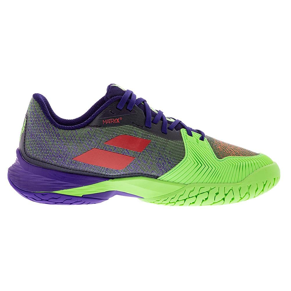 Babolat Men's Jet Mach 3 Tennis Shoes (Jade Lime, Numeric_8)
