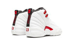 Nike Youth Air Jordan 12 Retro GS Twist, White/Black/University Red, 5.5Y