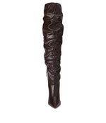 SCHUTZ Ashlee Over-The-Knee 7.5 Dark Chocolate