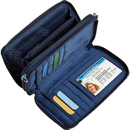 Vera Bradley Women's RFID All-In-One Crossbody Geo Medallions