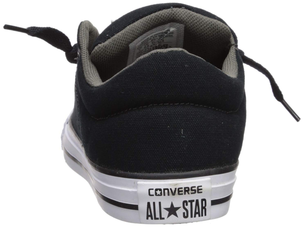 Converse Kids Boy's Chuck Taylor® All Star® High Street Slip (Little Kid/Big Kid) Black 3 Little Kid M