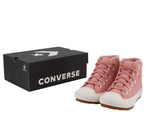 Converse Chuck Taylor All Star Berkshire Boot HI Rust Pink/Pale Putty Leather 2½ US Little Kid