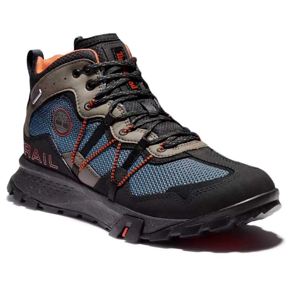 Timberland Garrison Trail Waterproof Mid Fabric Hiker Dark Blue/Black 11 D (M)