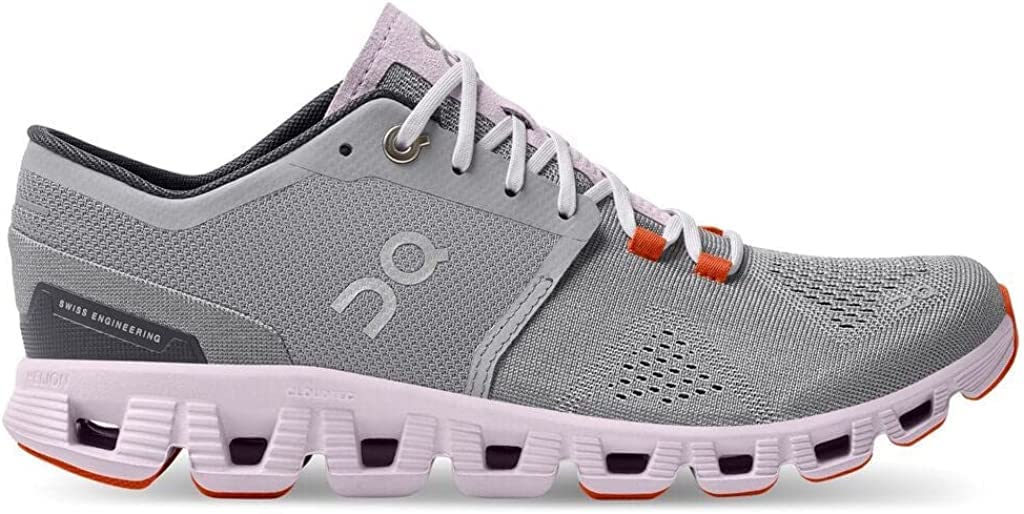 On Women's Cloud X Sneakers, Alloy|Lily, 10.5