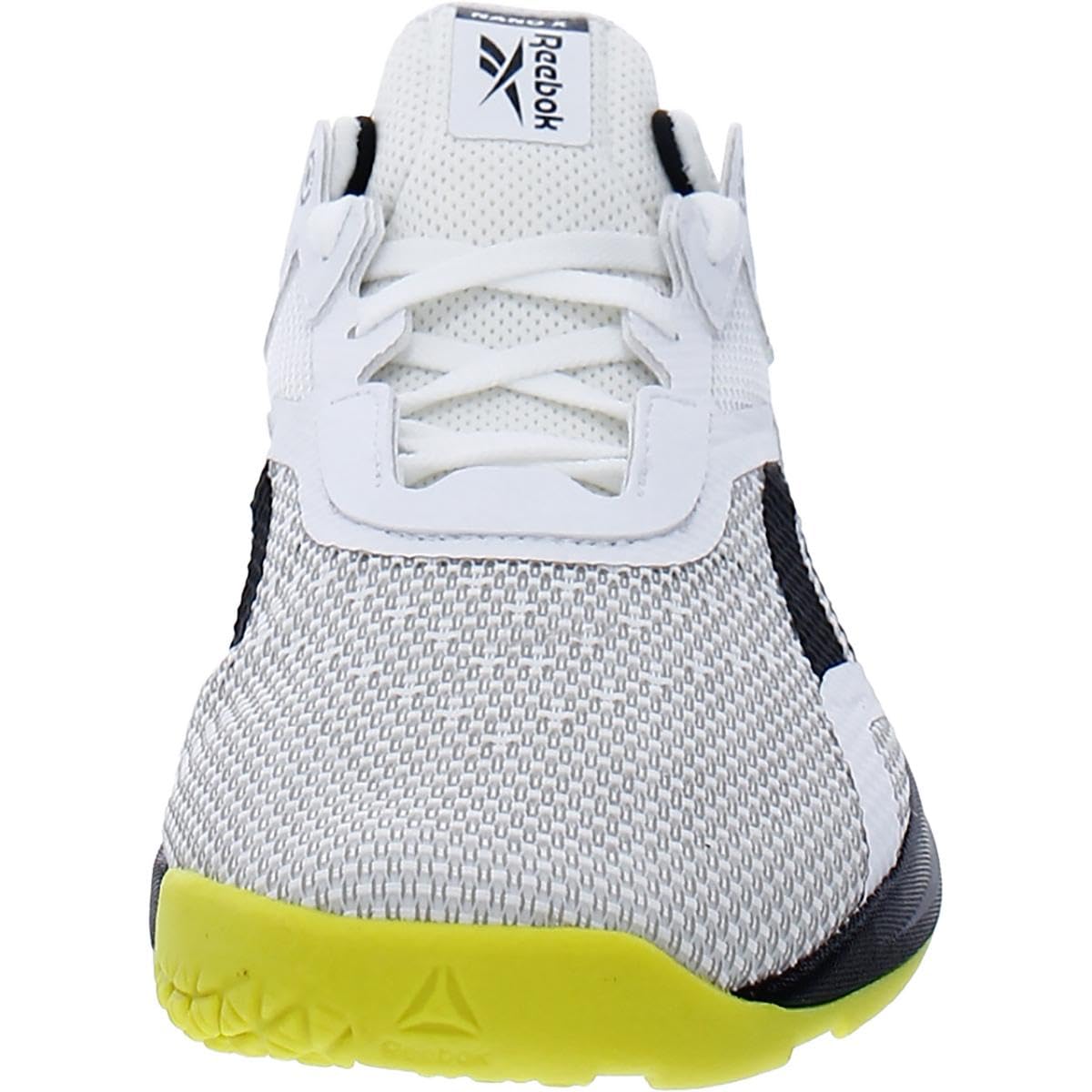 Reebok Women's Nano X Cross Trainer, 7.5 US, Footwear White/Core Black/Solar Gold