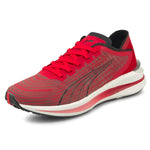 PUMA Electrify Nitro (Big Kid) Puma White/High-Risk Red/Puma Black 6 Big Kid M