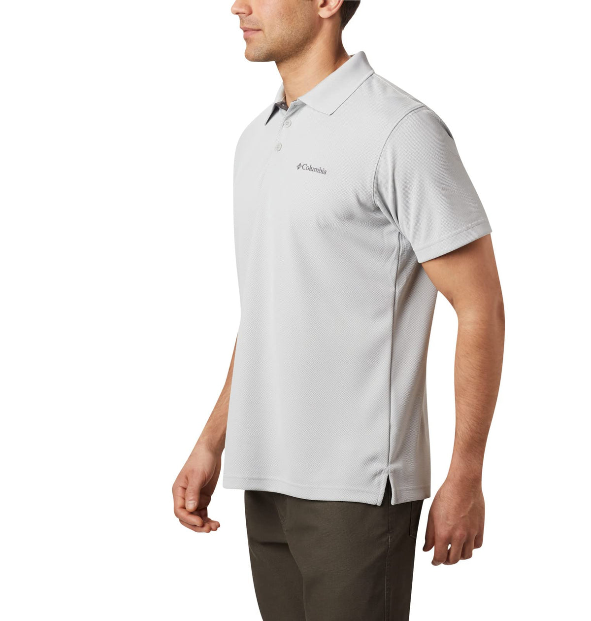 Columbia Mens Utilizer Polo 2X Tall Cool Grey