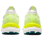 ASICS Women's Gel-Nimbus 24 Running Shoes, 6.5, White/Velvet Pine