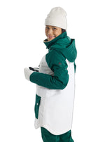 Burton Women's Standard Prowess Jacket, Botanical Garden/Stout White, Medium