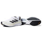 adidas Adizero Boston 10 White/Black/Silver Metallic 9.5 D (M)