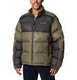 Columbia Men's Pike Lake II Jacket, Stone Green/Shark, Large