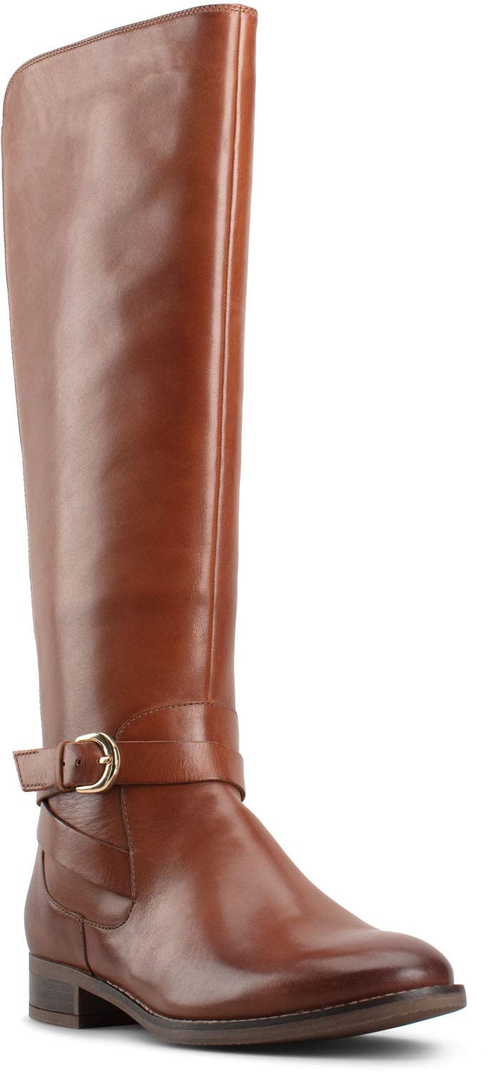 Clarks Hamble High Dark Tan Leather 10 D - Wide