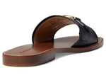 Coach Ina Leather Sandal Black 5 B (M)