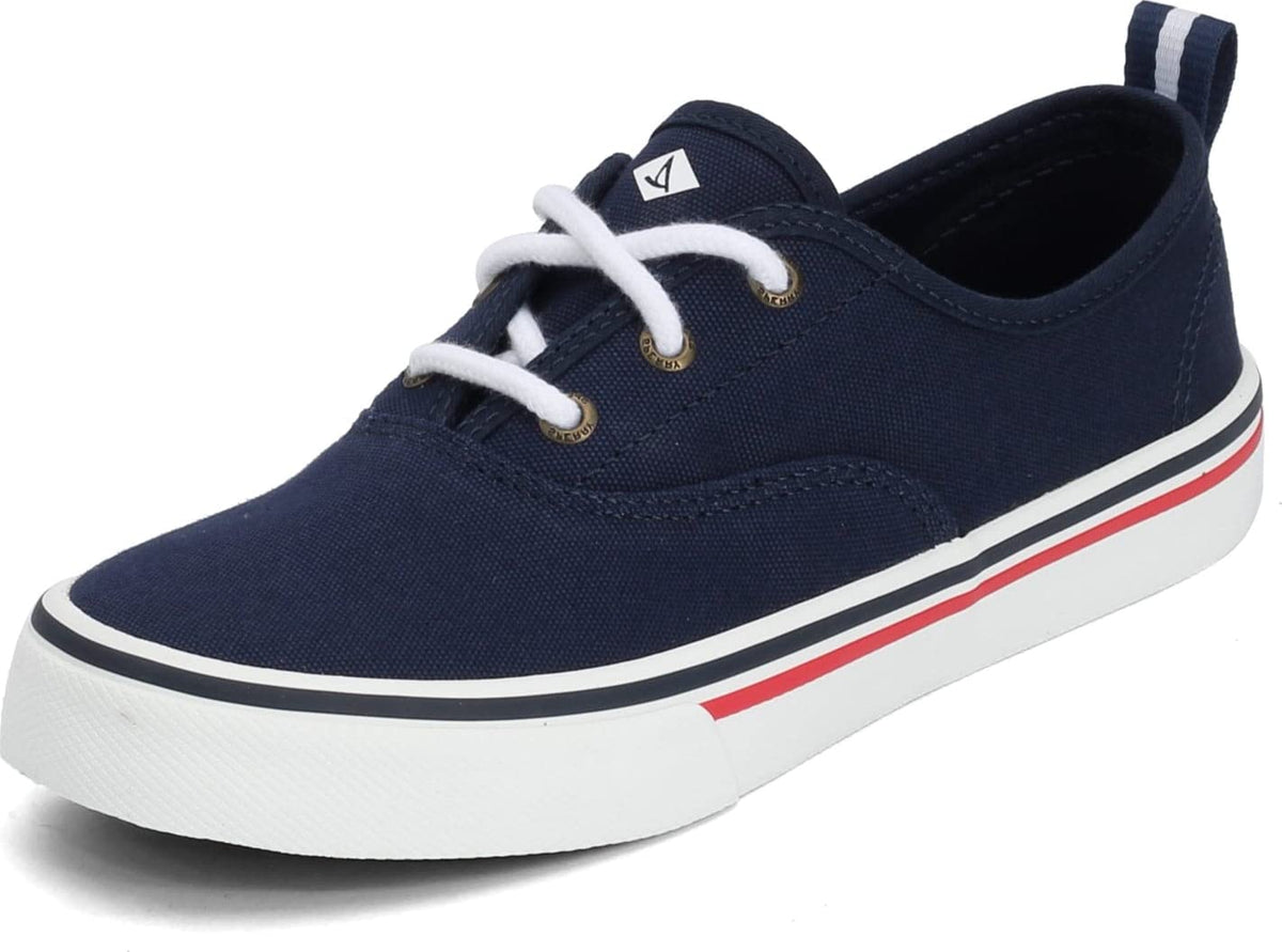 Sperry Women's Crest CVO Sneaker 8.5 Medium Navy Canvas